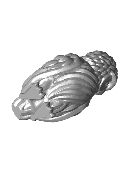 Figurine of Wondrous Power - Serpentine Owl 3d model