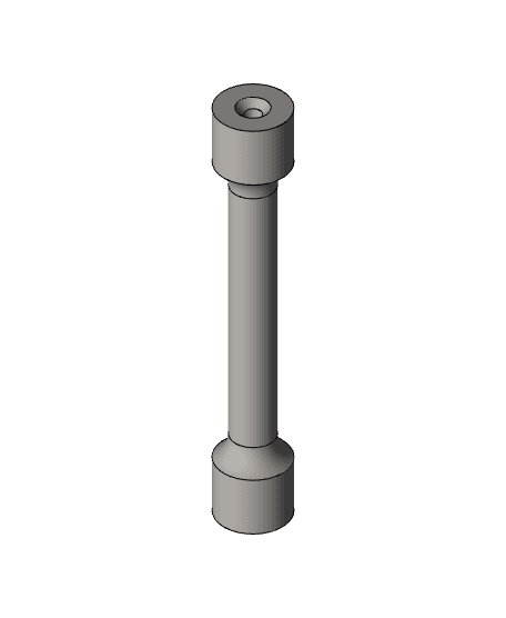 ALUMINIUM B6X30 TYPE B TENSILE SPECIMEN.2.SLDPRT 3d model