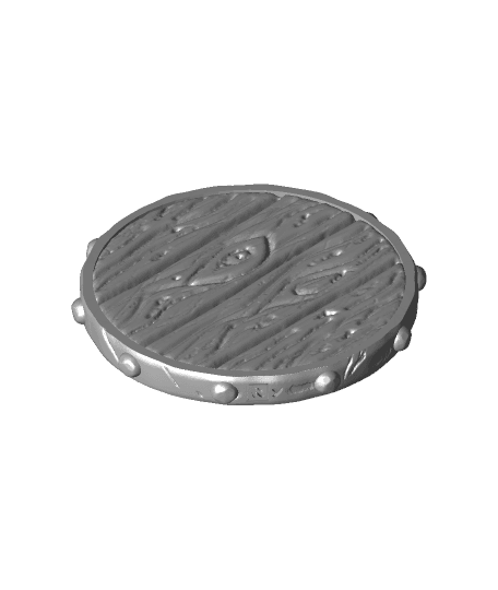 Barrel Coaster 3d model