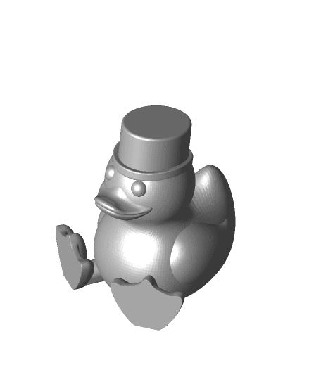 Dapper Dan Duck  3d model