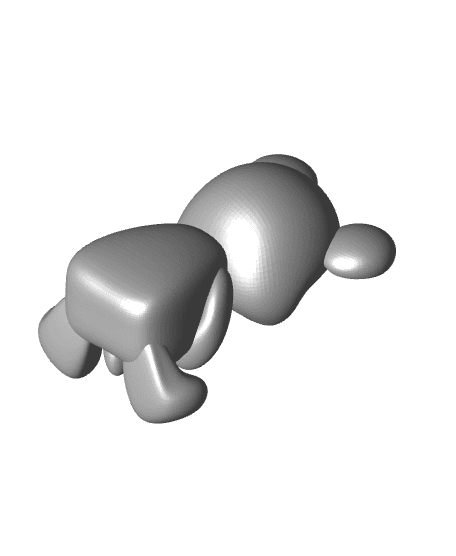 Bear Love is Love 3d model