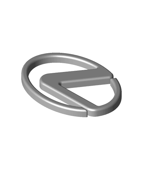 Lexus logo 3d model