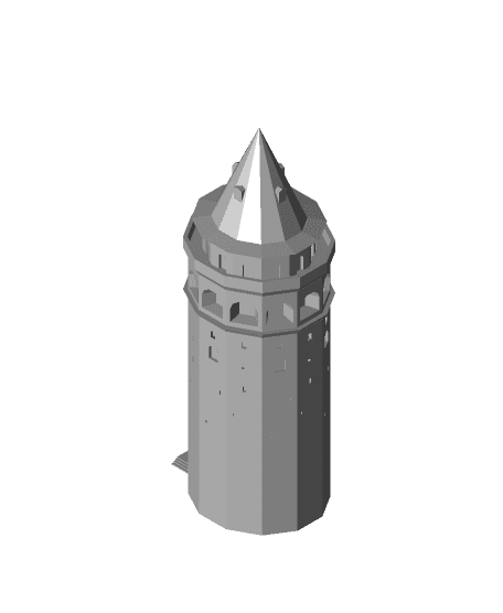 GalataTower-Istanbul 3d model