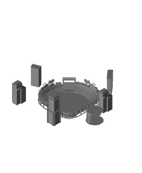 Wii Stadium 3d model