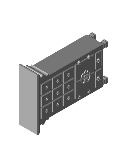 Chest of Drawers and Dresser Furniture (Supportless) 3d model