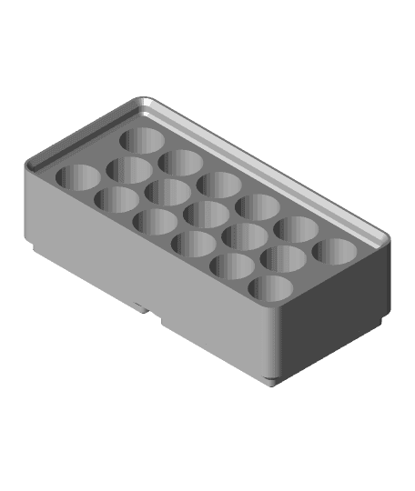 AAA Battery holder Gridfinity 3d model