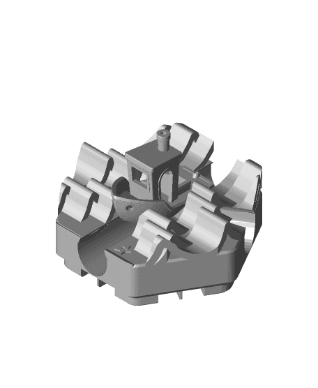 Hextraction Tile: Benchy / Tidal Wave  3d model