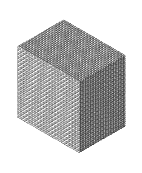 WOVEN BOX CONTAINER DECORATIVE STORAGE 3d model