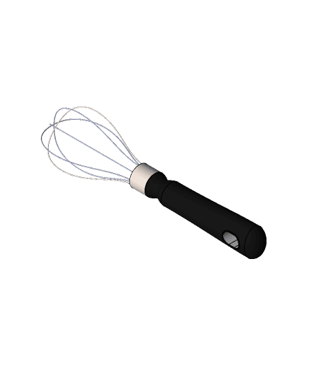 Whisk 3d model