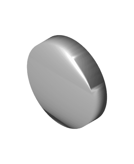 Radioactive Symbol Magnet 3d model