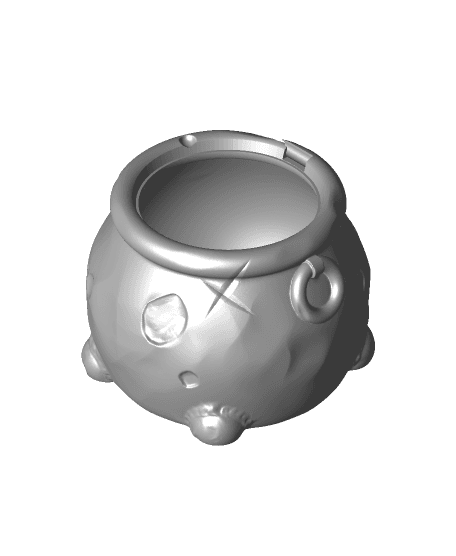 Cauldron Bucket - Halloween 3d model