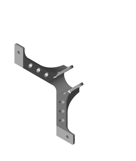 MPCNC Burly - corner 45deg bracket - all sizes 3d model