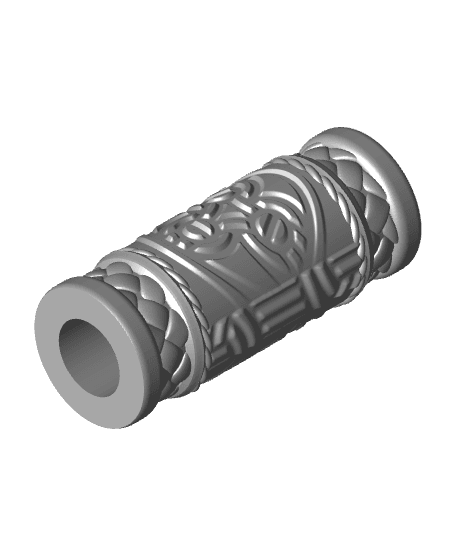 Viking Beard Beads 3d model