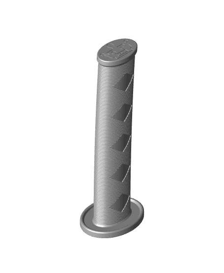 Collapsing Katana Print-In-Place 3d model