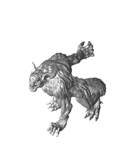 Abyssal Werewolf 3d model