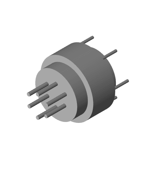 MIT Cheetah Motor GIM6010 with screws.stl 3d model