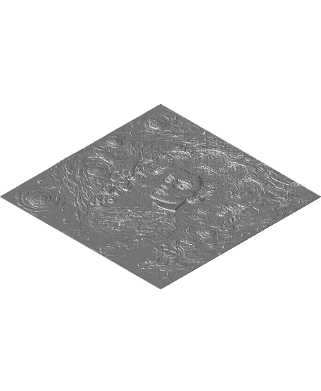 Mrs. Frankenstein's Starry Night 3d model