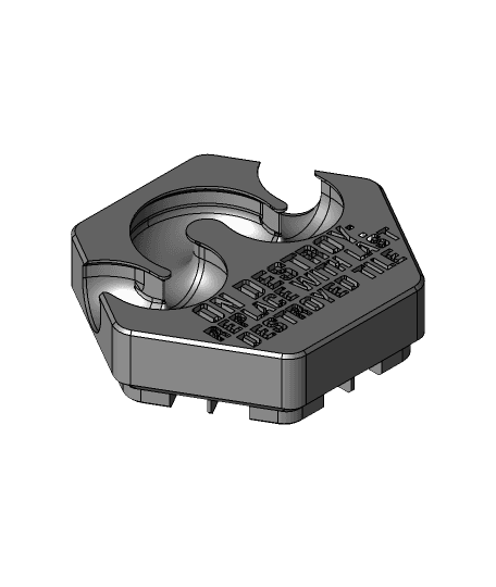 Hextraction Necromancer tile 3d model