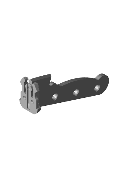 knife gopro mount.stl 3d model