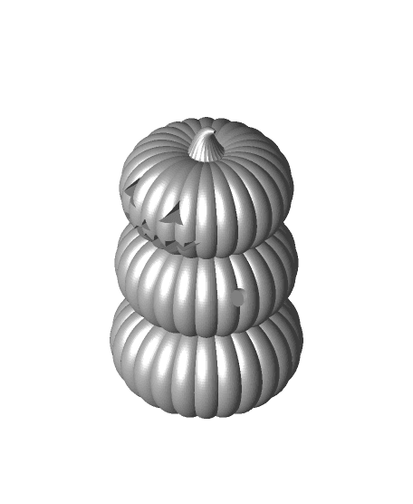 The Great PUMPKIN SNOWMAN! (Stash Container) 3d model