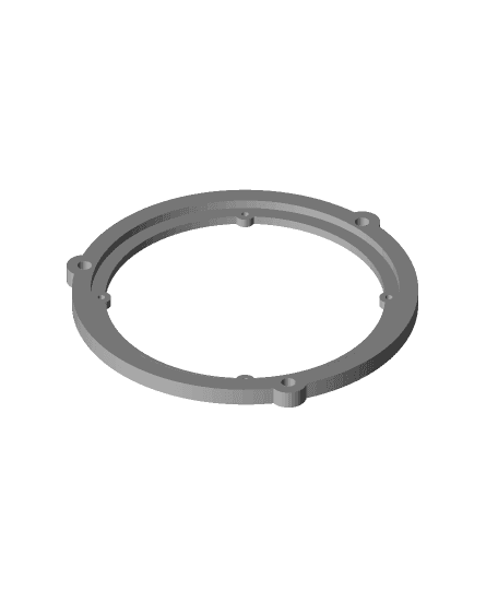 Fiat Grande Punto 199 Front 17 cm Speaker adapter ring 3d model