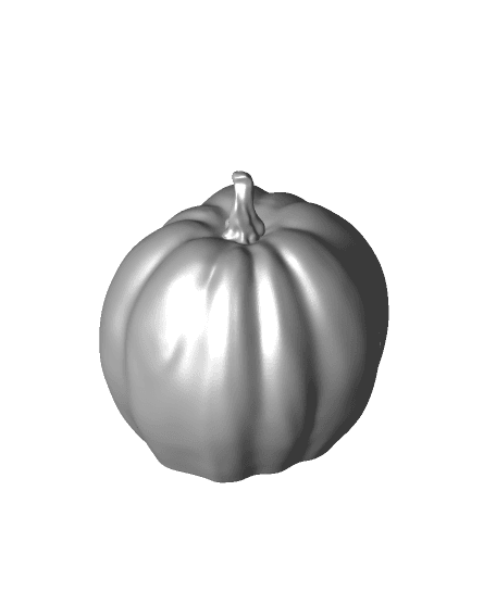 Pumpkin C (2 sizes) 3d model