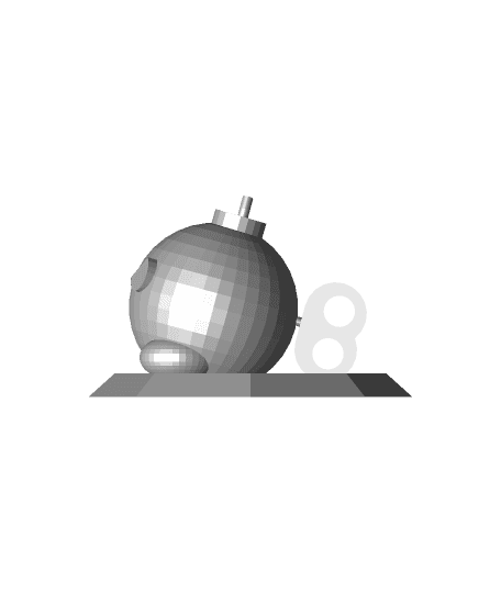 Sulking Bobomb 3d model