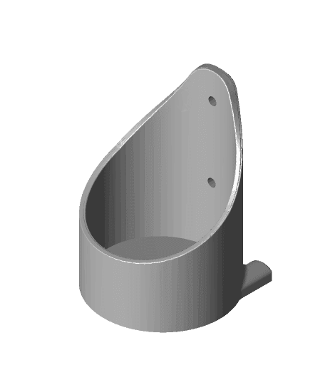 Mountable drink holder.stl 3d model