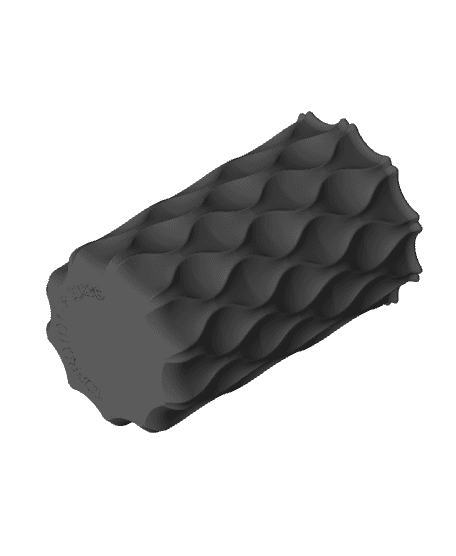 WAVE PATTERN VASE 1 3d model