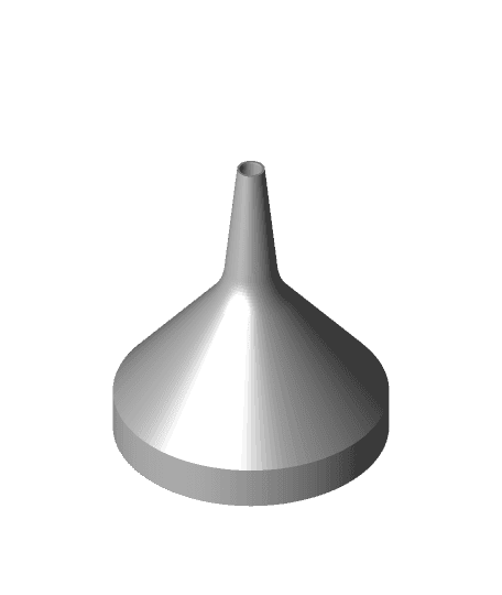 Funnel with Strainer/Filter 3d model