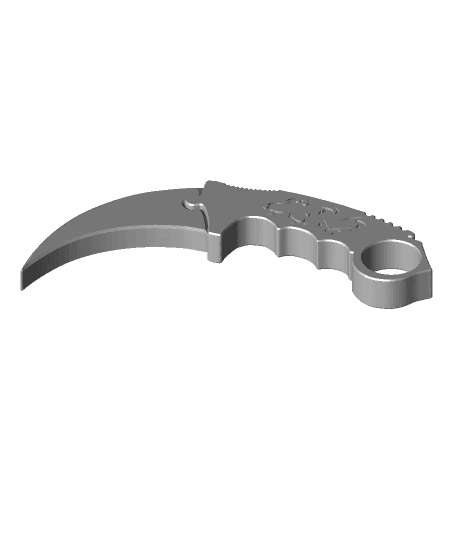 Remix of karambit keychain 3d model