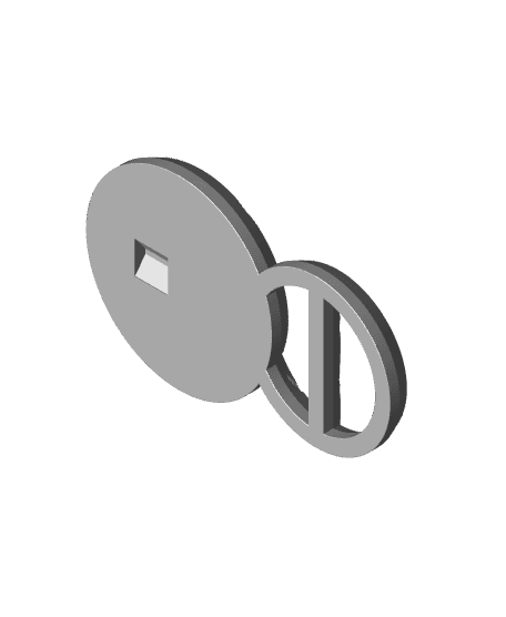 Belt Buckle of Intelligence 3d model