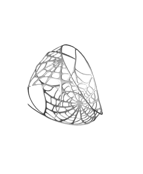 (MMU +3mf) Spider Web Vase 3d model