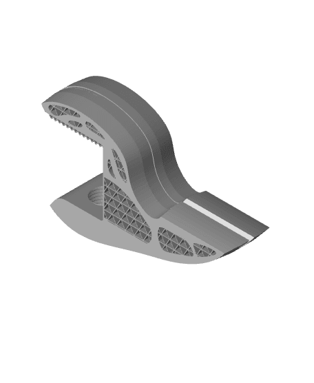 Headphone holder desk mount 3d model