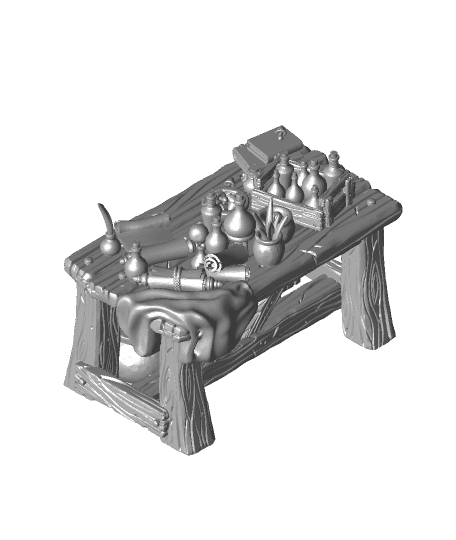 Alchemy Table 3d model