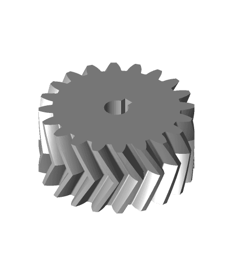 Double Helical Gear.STL 3d model