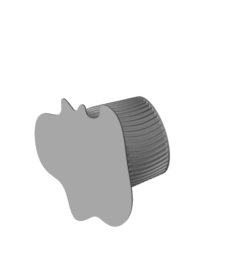 Melting Pot Planter 3d model