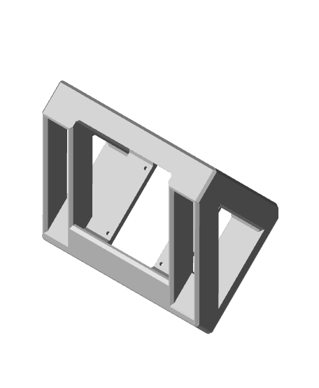 Telstra Gen 3 Modem Wall Mount 3d model