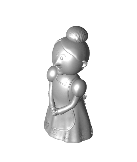 Mrs. Claus (Island of Misfit Toys) 3d model