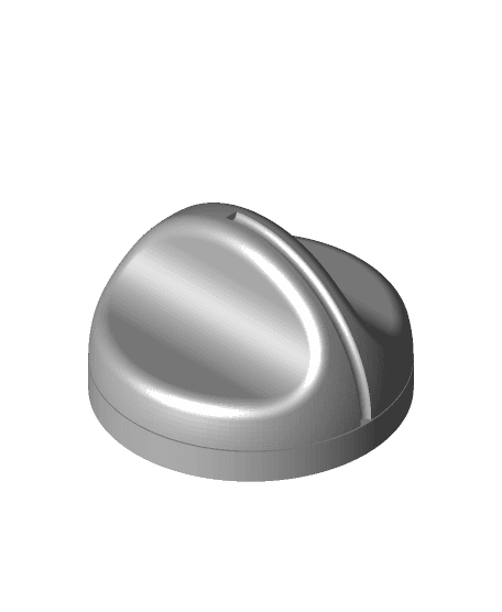 Oven Knob Replacement (Parametric) 3d model