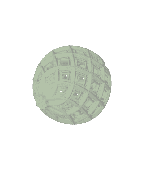 Mini Christmas Ball - Medium Lattice 3d model