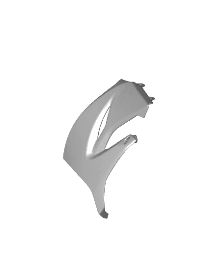 YAMAHA DT 50 R 2008 fairing kit 3d model