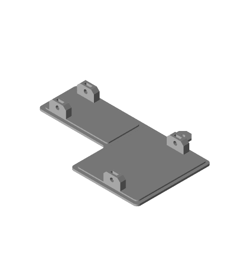 Mean Well LRS-350 PSU Case with Rear Plug for Prusa i3 Bear Full Upgrade (R3) 3d model