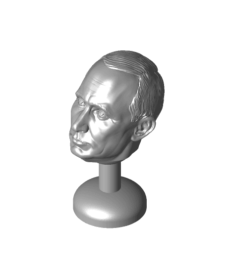 putin buttplug 3d model