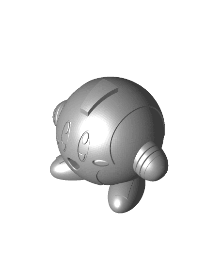 iron kirby 3d model