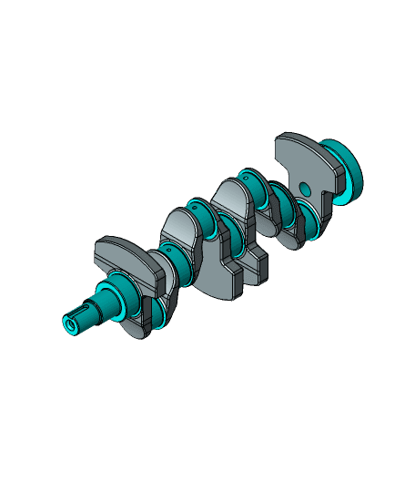 CrankShaft.stp 3d model