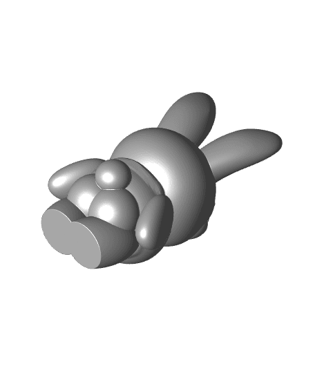 Bunny Thunderbutt - Art Toy Figurine - 3MF Included 3d model