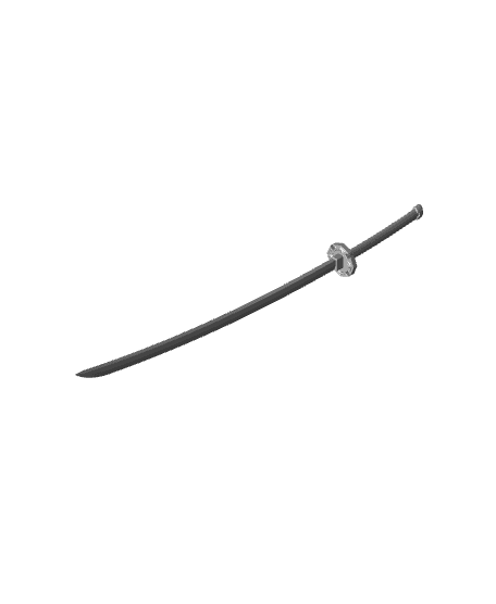 Undead Unluck Andy Sword Assembly 3d model