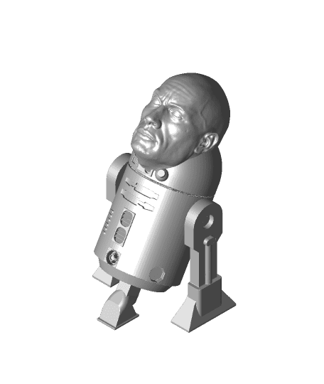 ROCK 2- D2 3d model