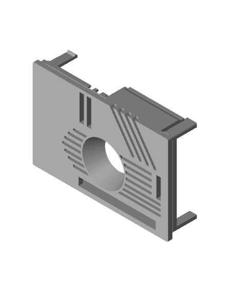 Retro Raspberry Pi 5 Case (Snap Fit) 3d model